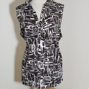 Apt 9 sleeveless Dress shirt